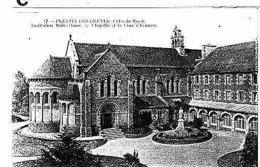 Ville de PLESTINLESGREVES Carte postale ancienne